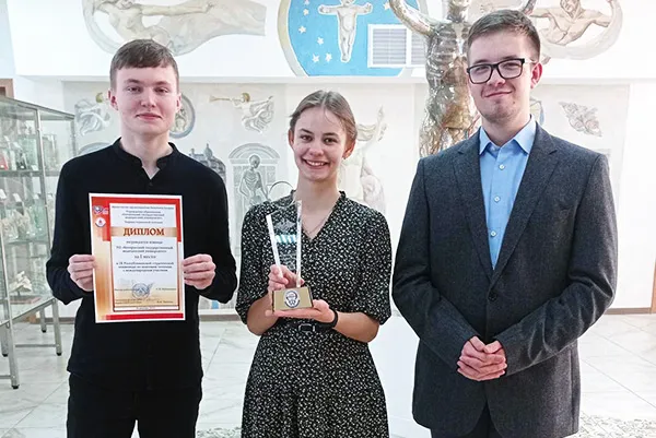 Победителей и призеров двух состязаний чествовали на кафедре нормальной анатомии