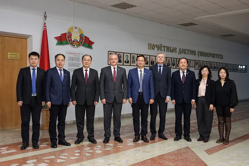 Delegations of partner universities from the People's Republic of China were hosted at Belarusian State Medical University