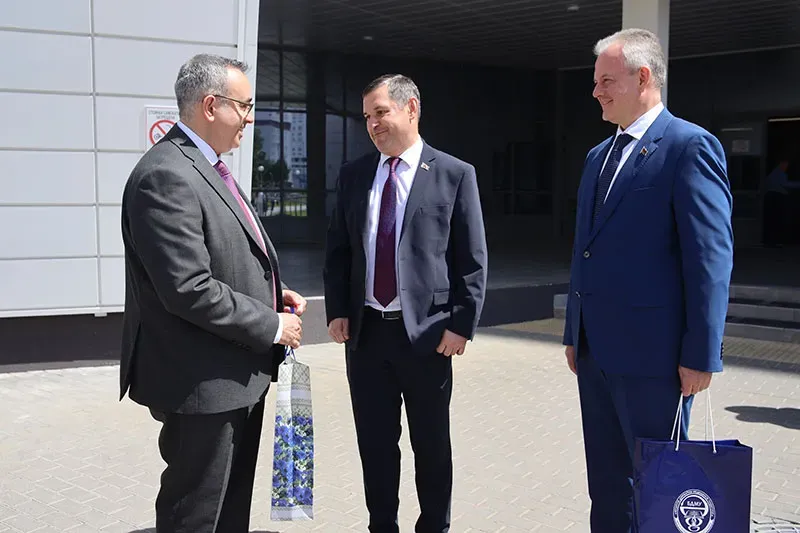 High level of cooperation: BSMU received an honorary delegation from Azerbaijan