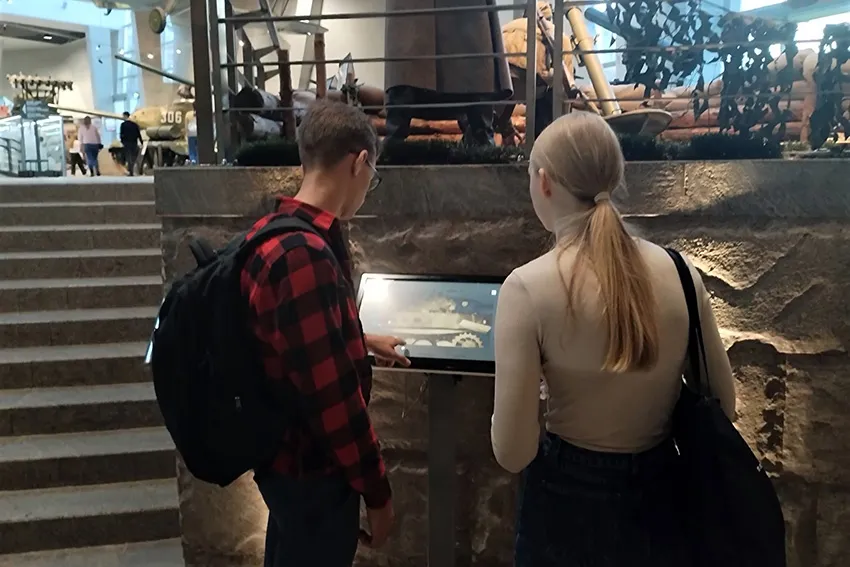 Первокурсники педиатрического факультета посетили Белорусский государственный музей истории Великой Отечественной войны