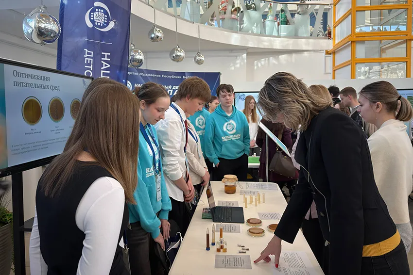 Защита проектов представителями Совета молодых ученых БГМУ