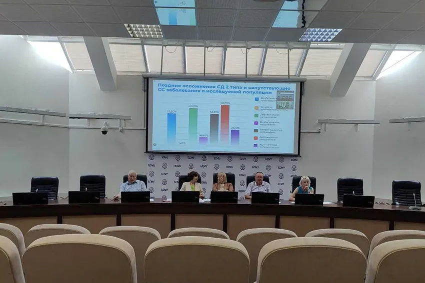 Собрание профессорско-преподавательского состава УО «БГМУ» по экспертизе диссертации 