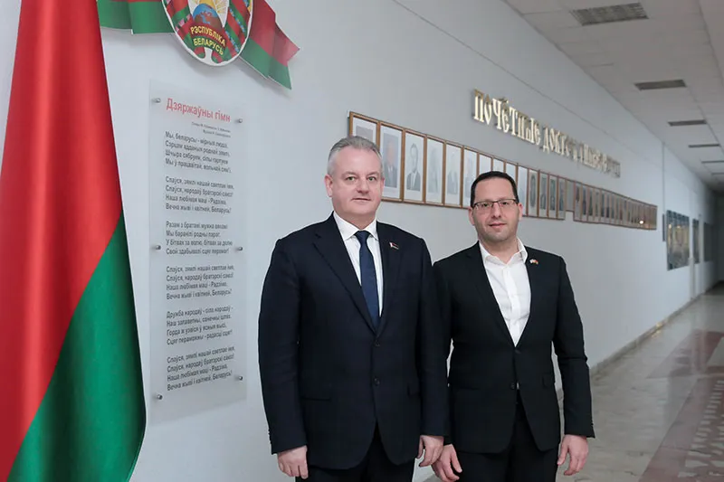 Honorary Consul of the Republic of Belarus in the State of Israel Eitan Dvir Kariv attended the leading medical university