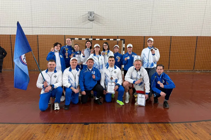 Команда БГМУ на Спартакиаде ППО Республиканского комитета Белорусского профсоюза работников здравоохранения