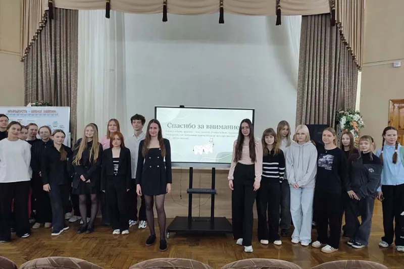 Волонтёрский отряд BIOS в средней школе № 18 г. Пинска