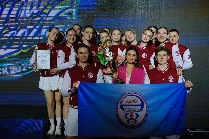Бронза с характером чемпиона: сборная БГМУ «Vortex» покорила международный фестиваль по чирлидингу