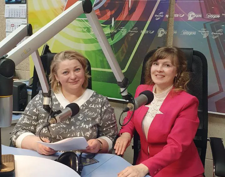 Участие Светланы Креер в радиопередаче Первого национального канала Белорусского радио