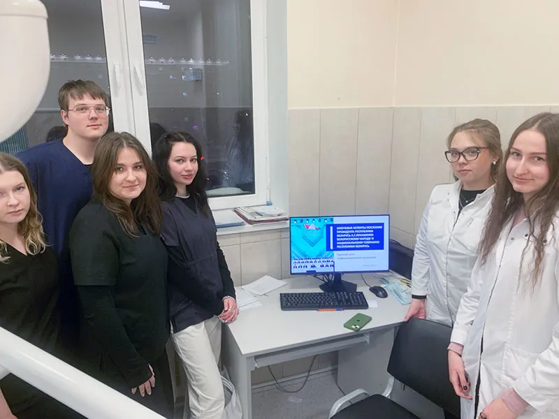 Единый день информирования на кафедре периодонтологии