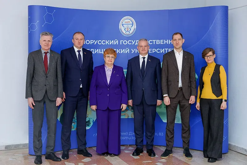 Visit of the State Corporation “Rosatom” to Belarusian State Medical University