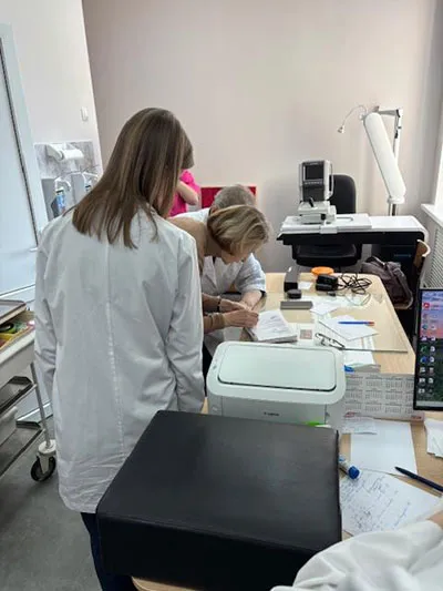 Выездное практическое занятие по офтальмологии