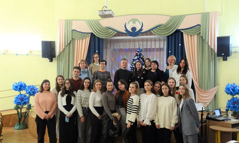 Предновогодняя акция в Республиканском реабилитационном центре для детей-инвалидов