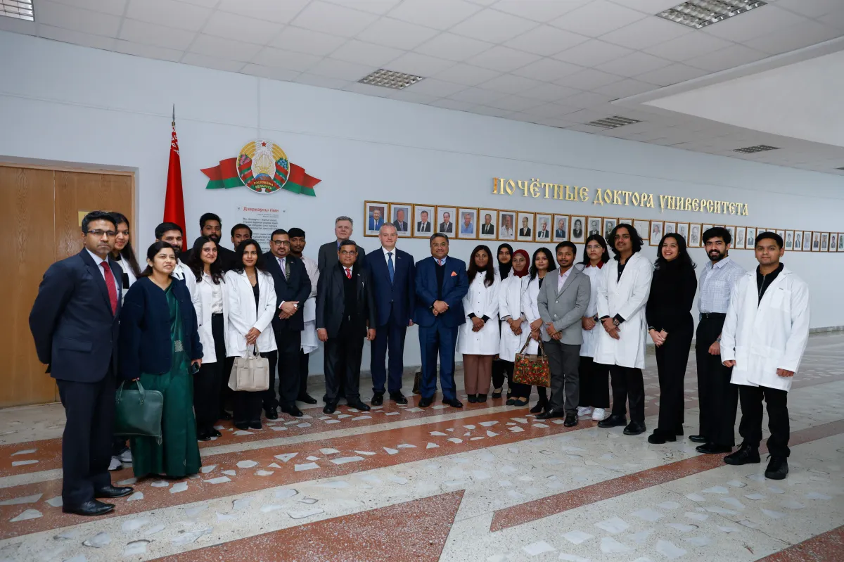 Visit of the delegation of the Ministry of External Affairs of India led by Sibi George, Secretary for Western Affairs