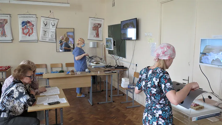 Юбилейная внутривузовская олимпиада по топографической анатомии и оперативной хирургии прошла в Белгосмедуниверситете