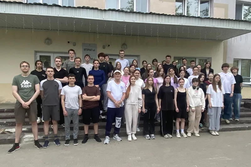 «Кросс Победы»: в общежитии № 4 прошла акция, посвящённая Дню Победы