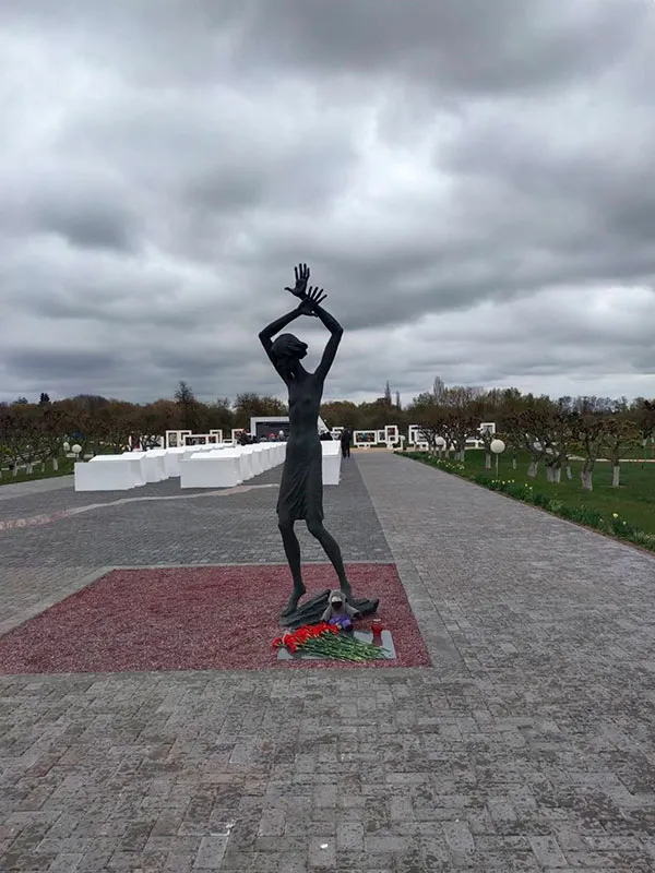 Посещение мемориального комплекса «Красный Берег»