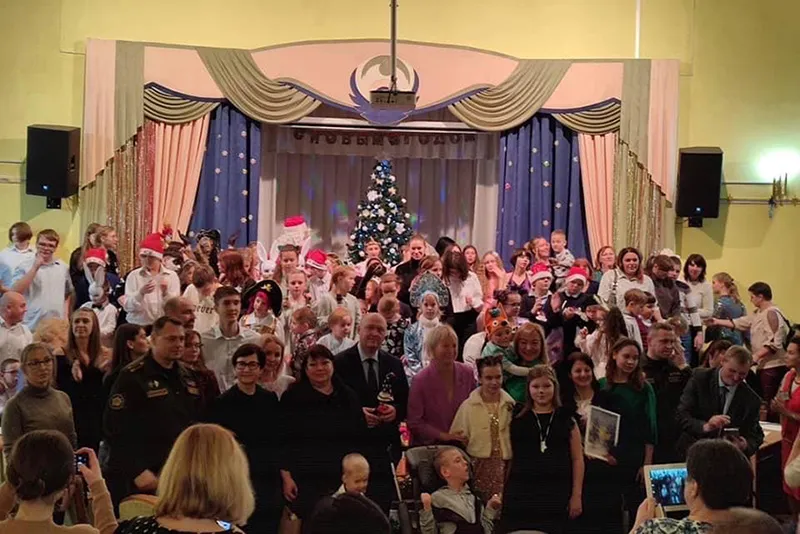 Акция «Наши дети» в Республиканском реабилитационном центре для детей-инвалидов