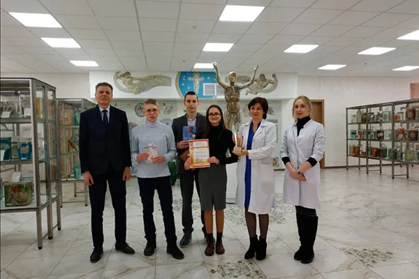 Награды нашли победителей студенческой олимпиады по анатомии и конкурса анатомического рисунка