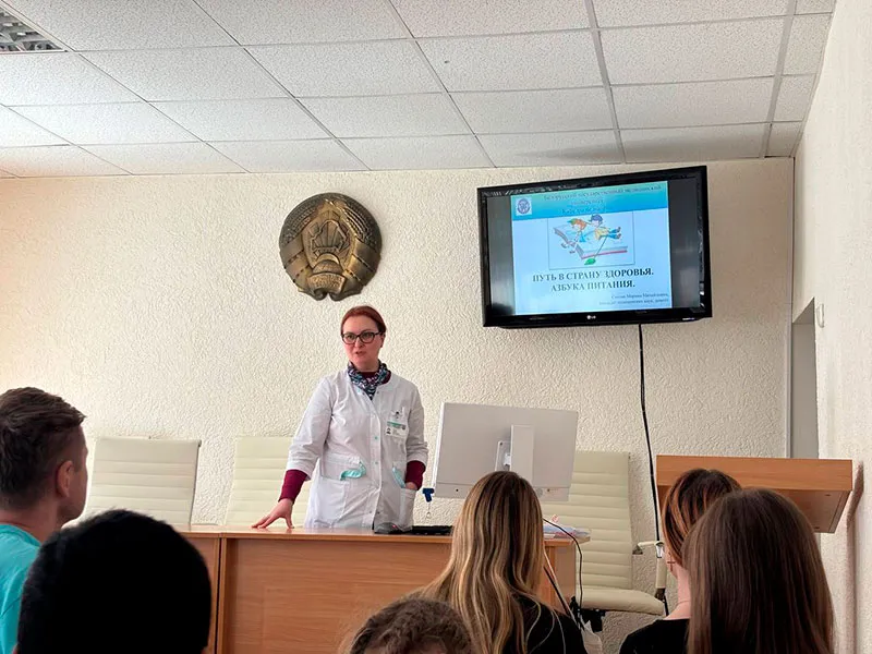 «Правильное питание – залог здоровья»: кафедра педиатрии приняла участие в акции