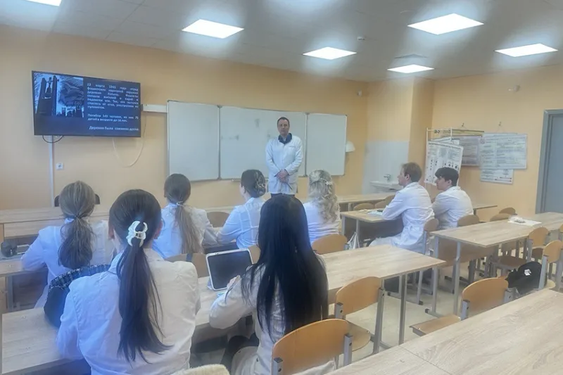 Информационный час, посвященный трагедии в деревне Хатынь