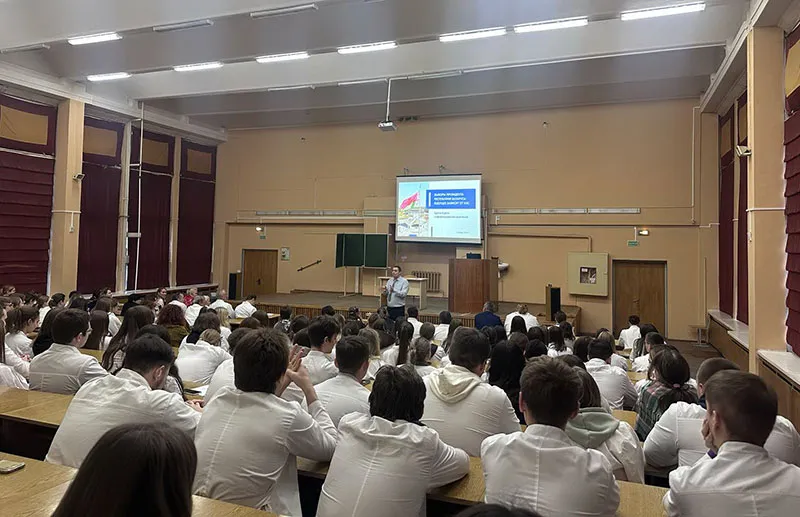 Единый день информирования на медико-профилактическом факультете был посвящен выборам Президента Республики Беларусь