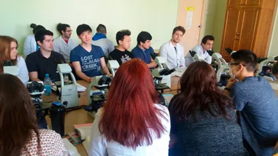 Межфакультетская лекция – дискуссия «Моё здоровье – будущее моих детей» совместно со студентами лечебного факультета