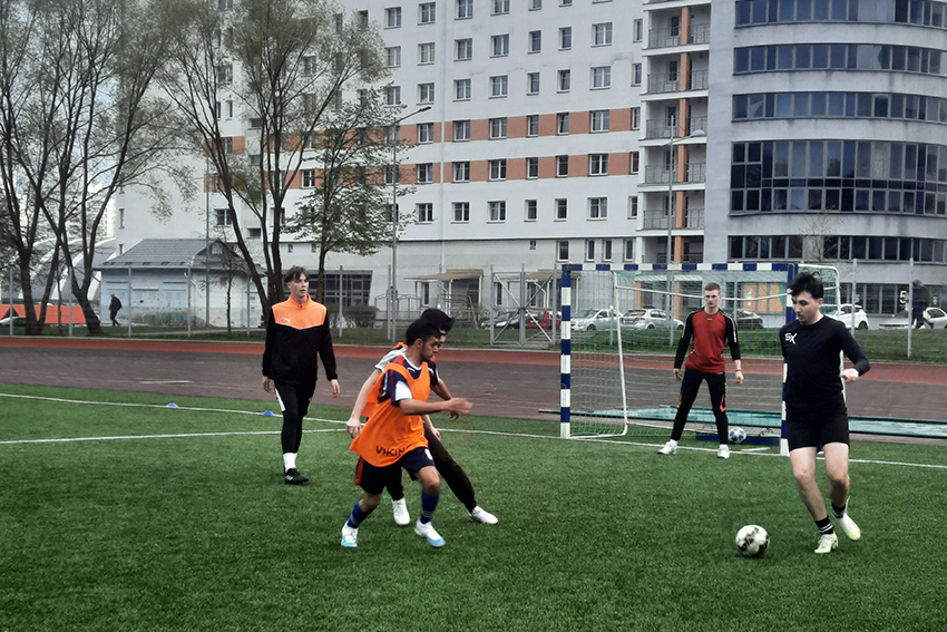 Mini-football competition for the Rector's Cup was won by the team of 6-th dormitory