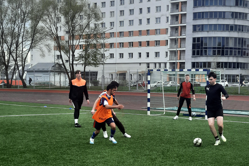 Mini-football competition for the Rector's Cup was won by the team of 6-th dormitory Mini-football competition for the Rector's Cup was won by the team of 6-th dormitory